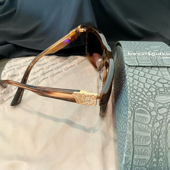 Sama Eyewear Lorre Rodkin Couture. W Case. Eyecloth. As new - Picture 8 of 11